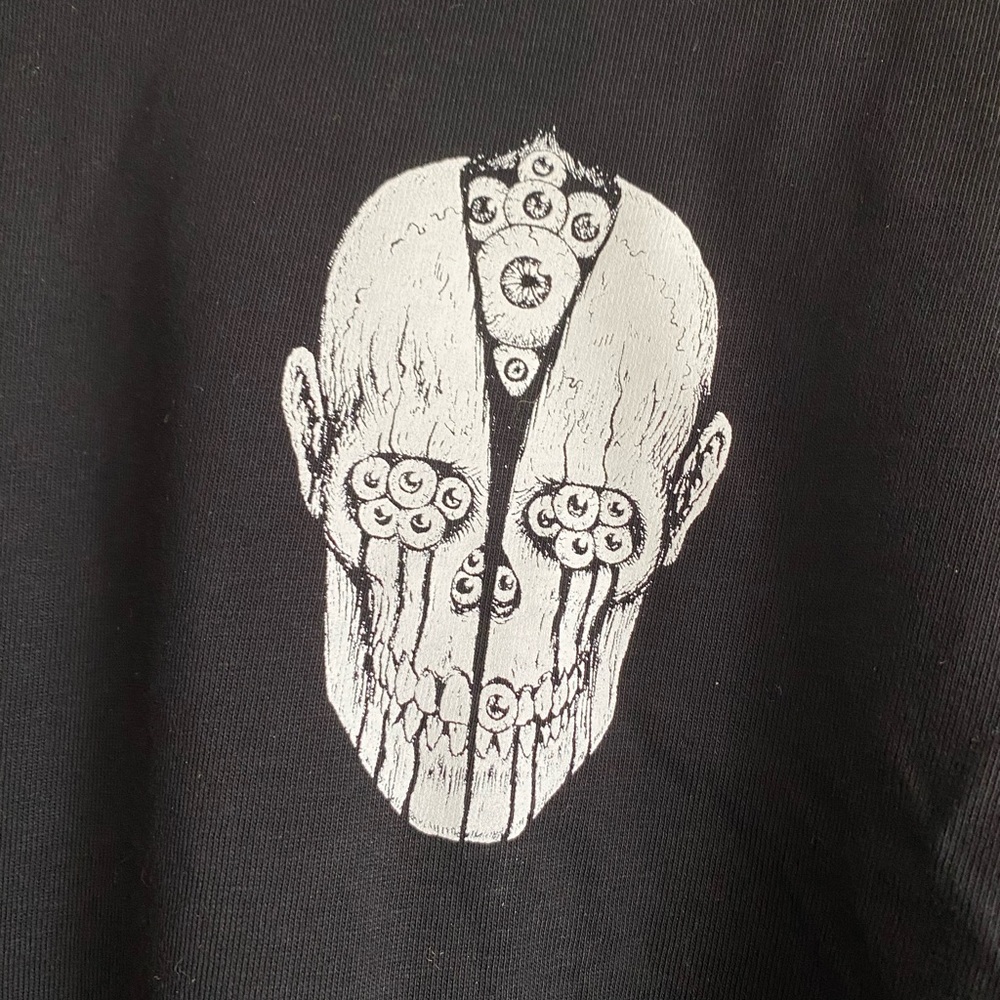 Misfits long sleeve shirt double sided 20 Eyes Junji Ito artwork Dead Stock 2XL - Picture 4 of 6